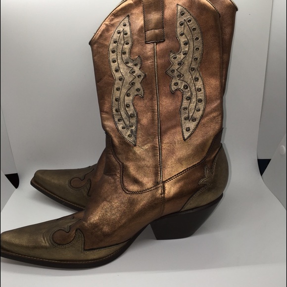 girls leather cowgirl boots